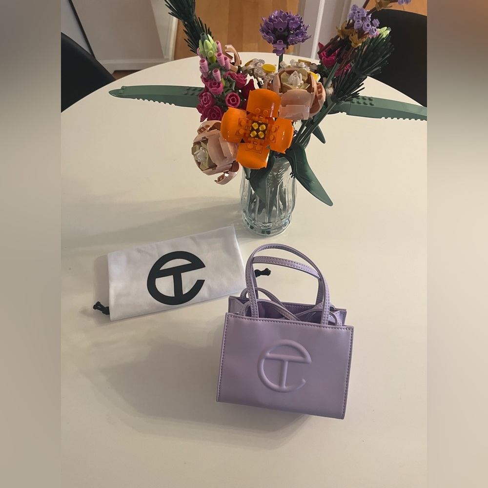 Telfar Lavender Small Shopping Bag